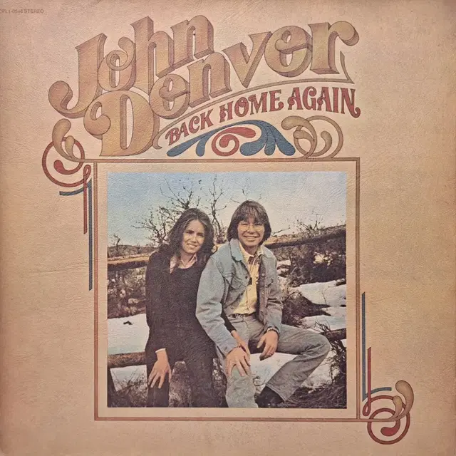 국내라이센스반/John Denver - Back home again LP