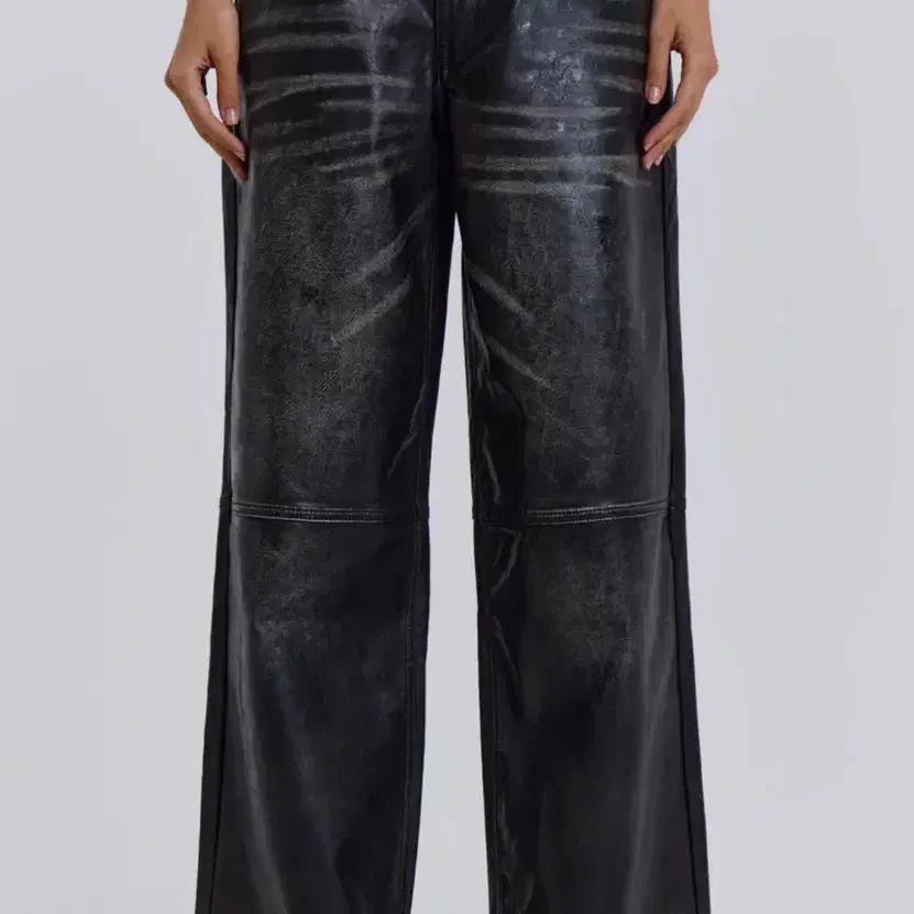 jaded london 제이디드 런던 leather trousers