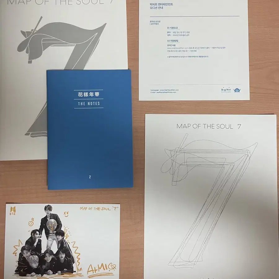 방탄소년단 map of the soul 7 version 2 앨범