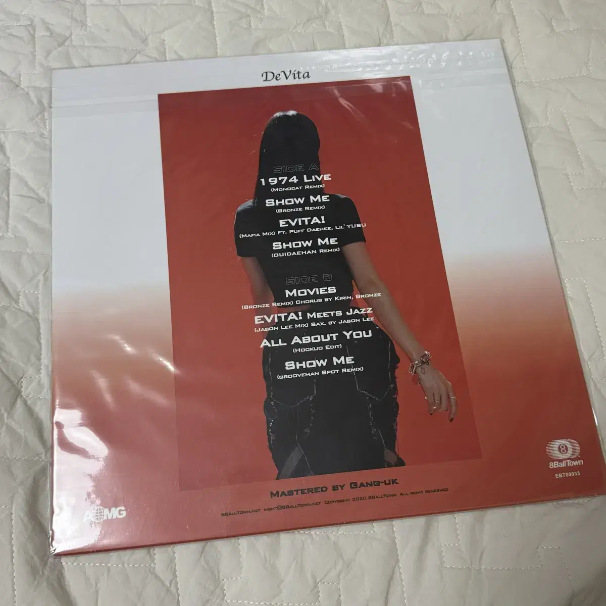 드비타 Devita Creme Remixes 미개봉 lp