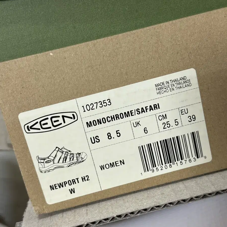 Keen 킨 h2 모노크롬사파리 여성 255