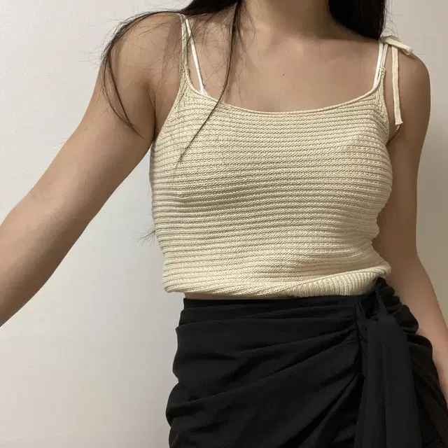 Knit sleeveless top