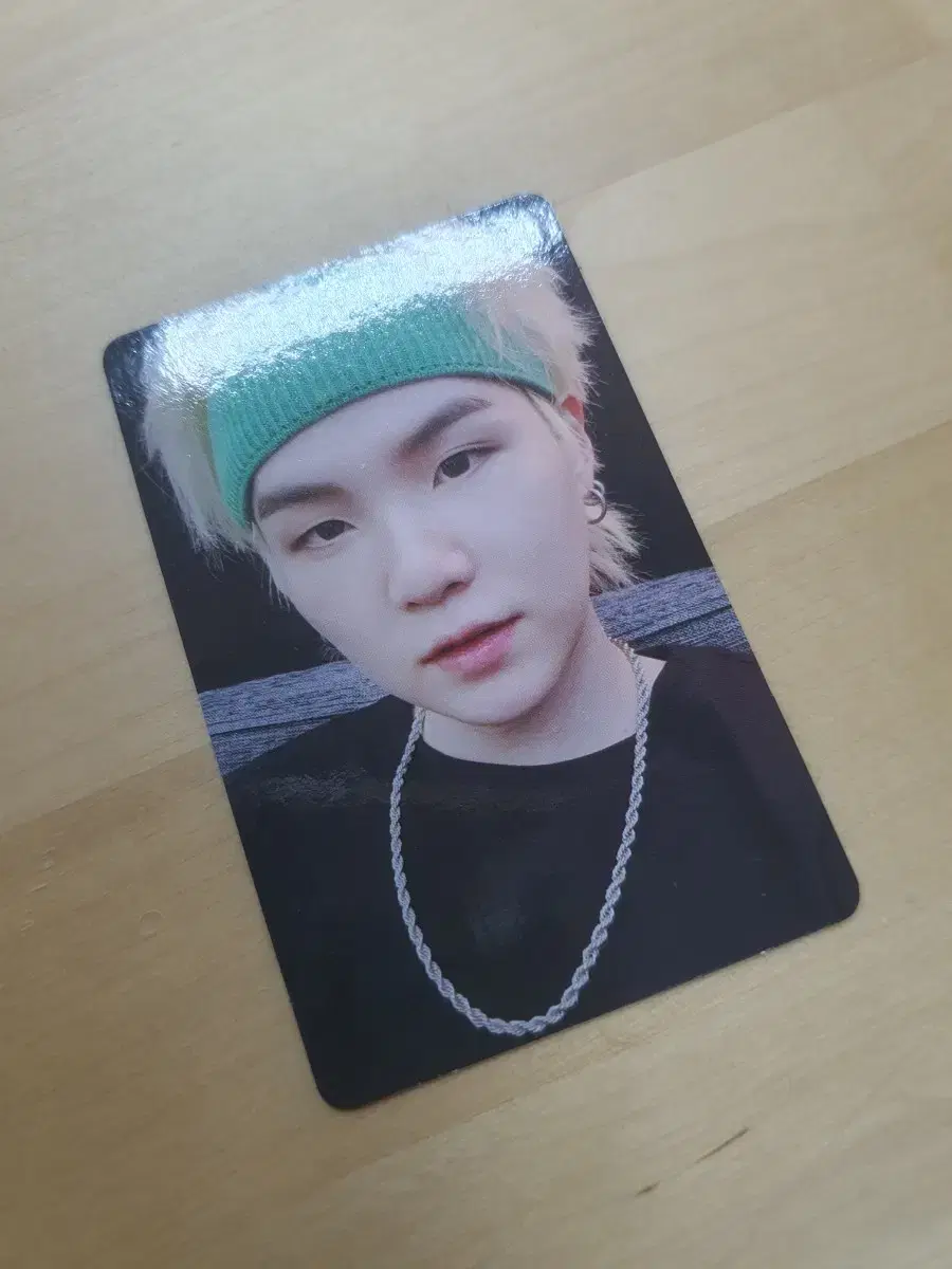 Microcosm suga yoon photocard