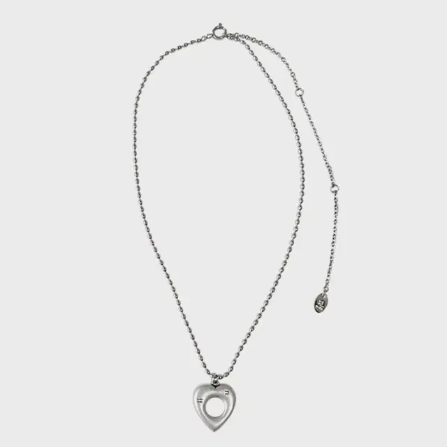 엔프프 하트 목걸이 nff heart hole necklace