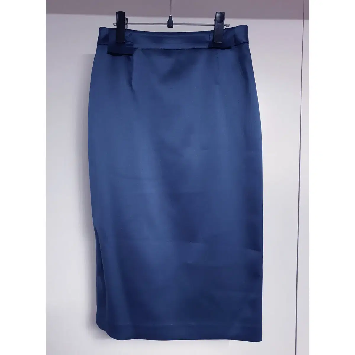 Mango Manifestations Deep Bloo Satin Skirt Size 55-66