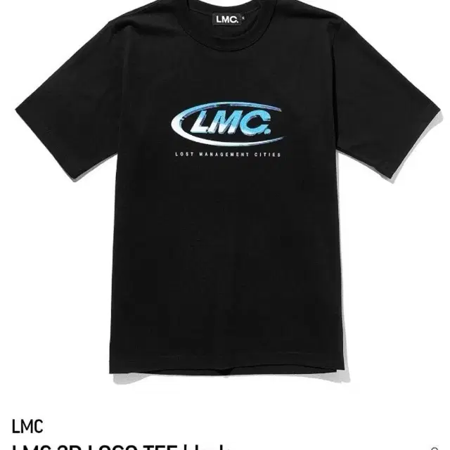 LMC 엘엠씨 20S/S 3D 로고 반팔 티셔츠 블루 L