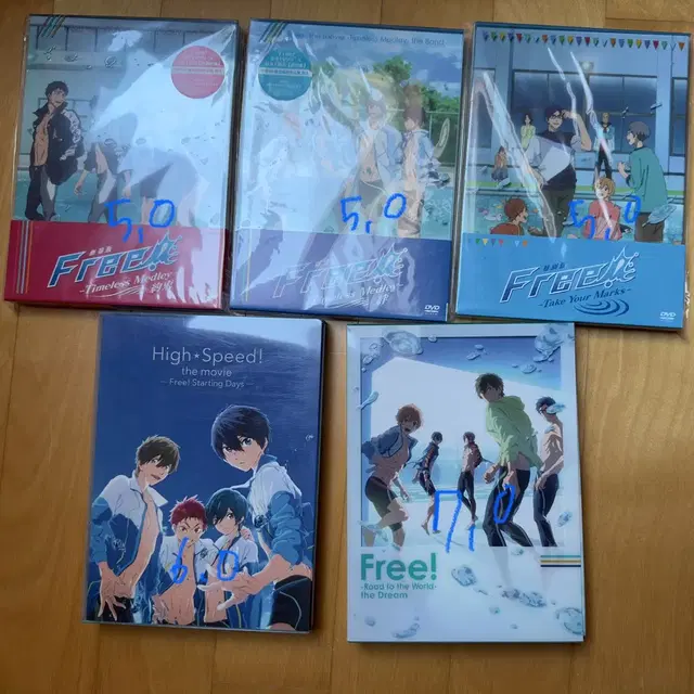 프리! free! 디비디 dvd