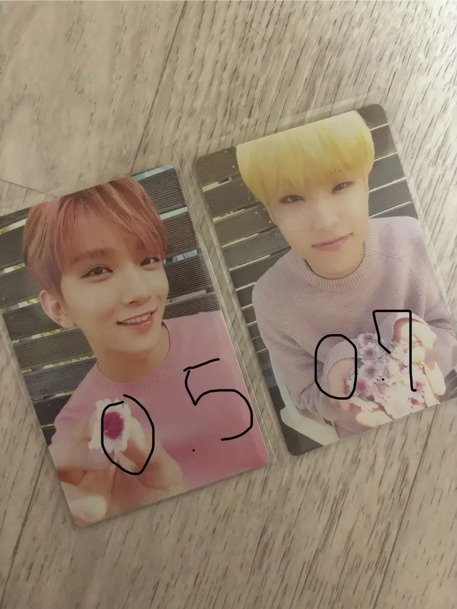 Seventeen photocard 박화슈 wts