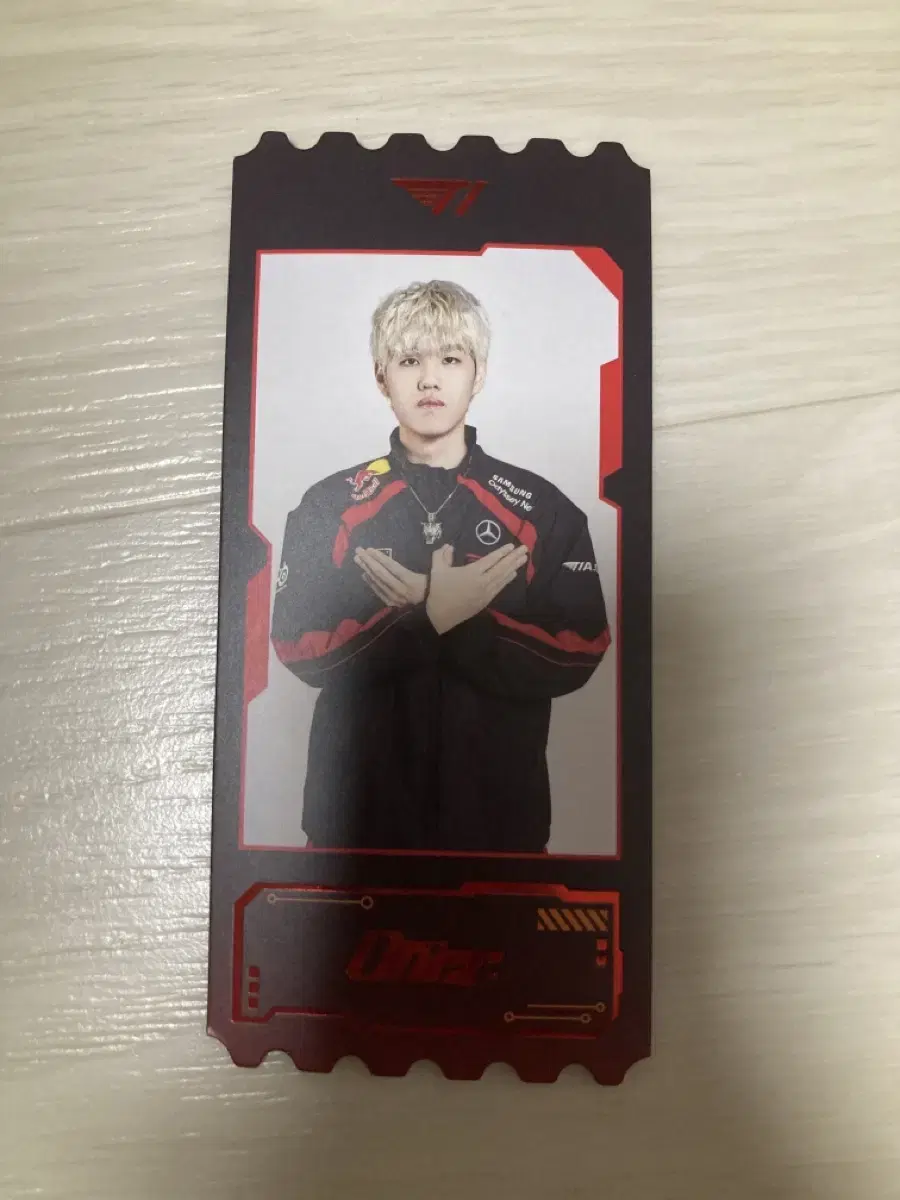 T1 Tiwon oner Owner MSI Chengdu PhotoTicket