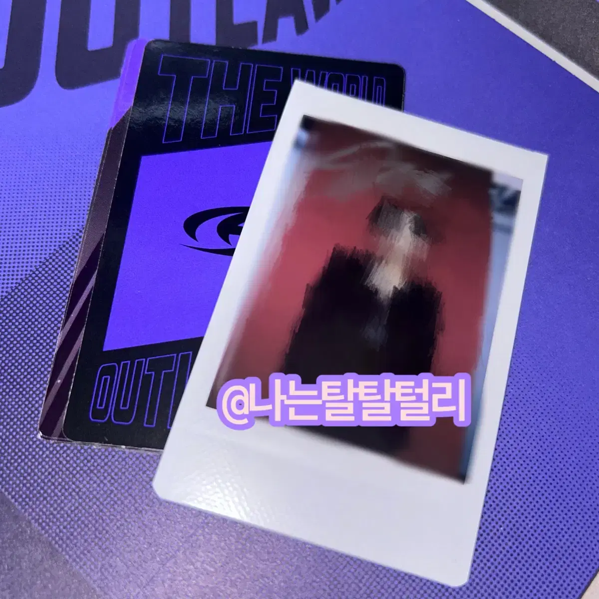 ateez seonghwa sign pola wts Outlaw