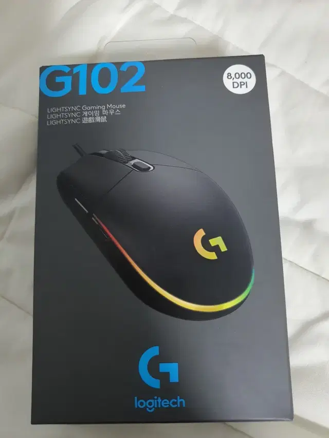 로지텍 마우스 g102