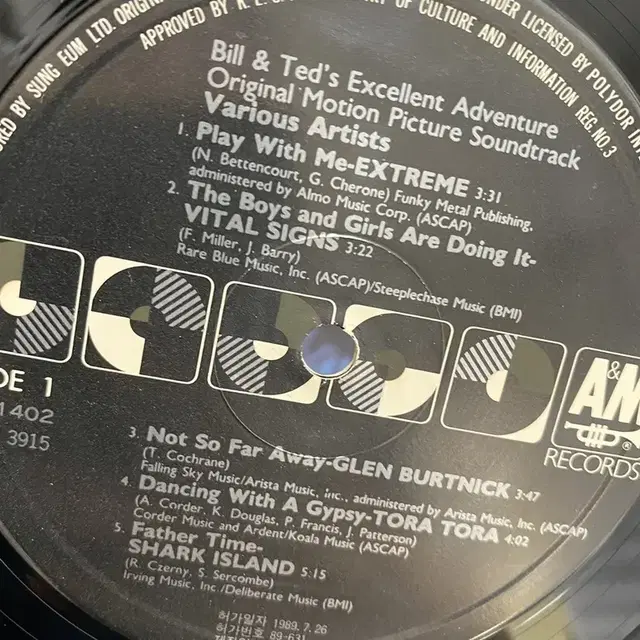 BILL AND TEDS EXCELLENT LP / AA3872