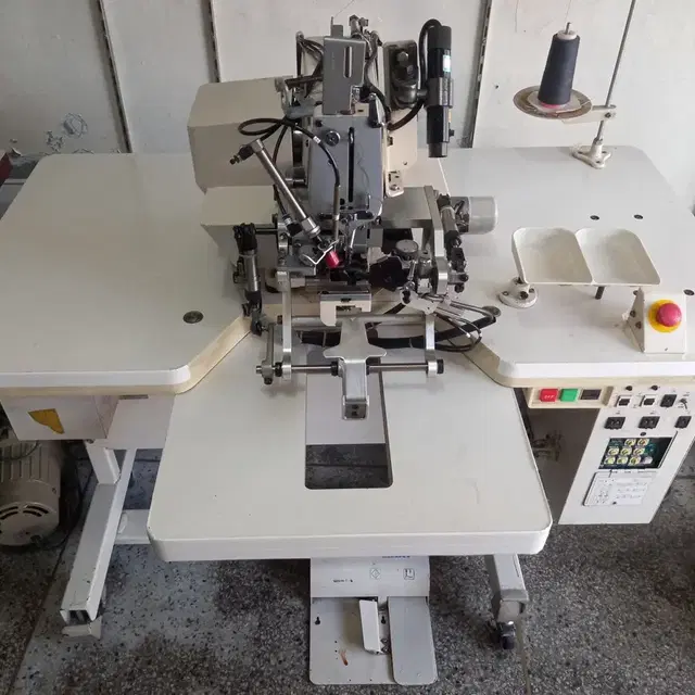 주끼MB375 일제 옆고리단추 뿌리감기 자동미싱 JUKI SEWING A