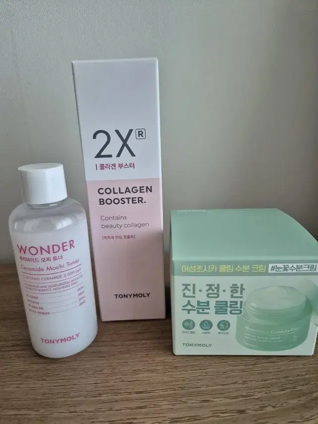 토니모리 어성초 시카 쿨링수분크림 90ml 팝니다.