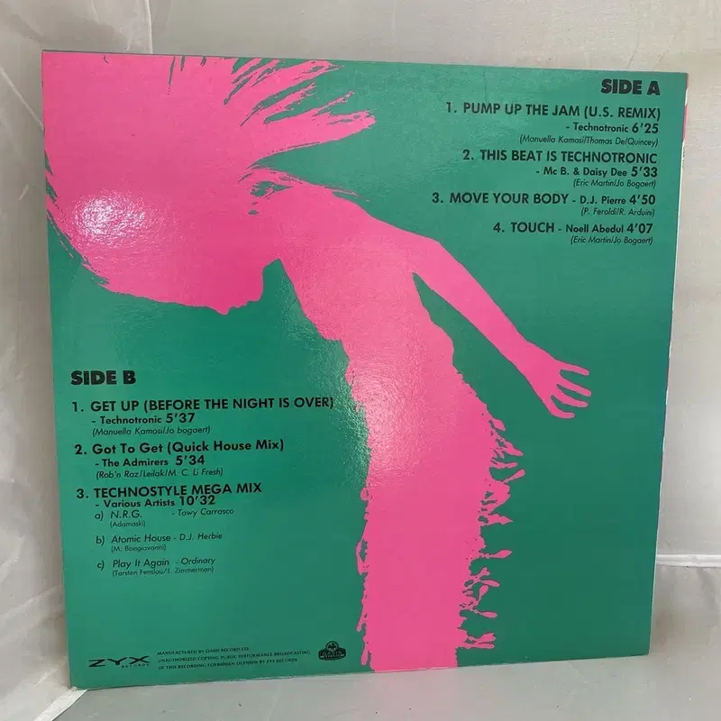 PUMP UP THE JAM MIX  LP / AA3891