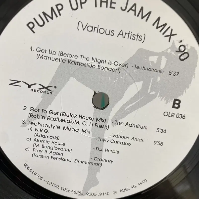 PUMP UP THE JAM MIX  LP / AA3891