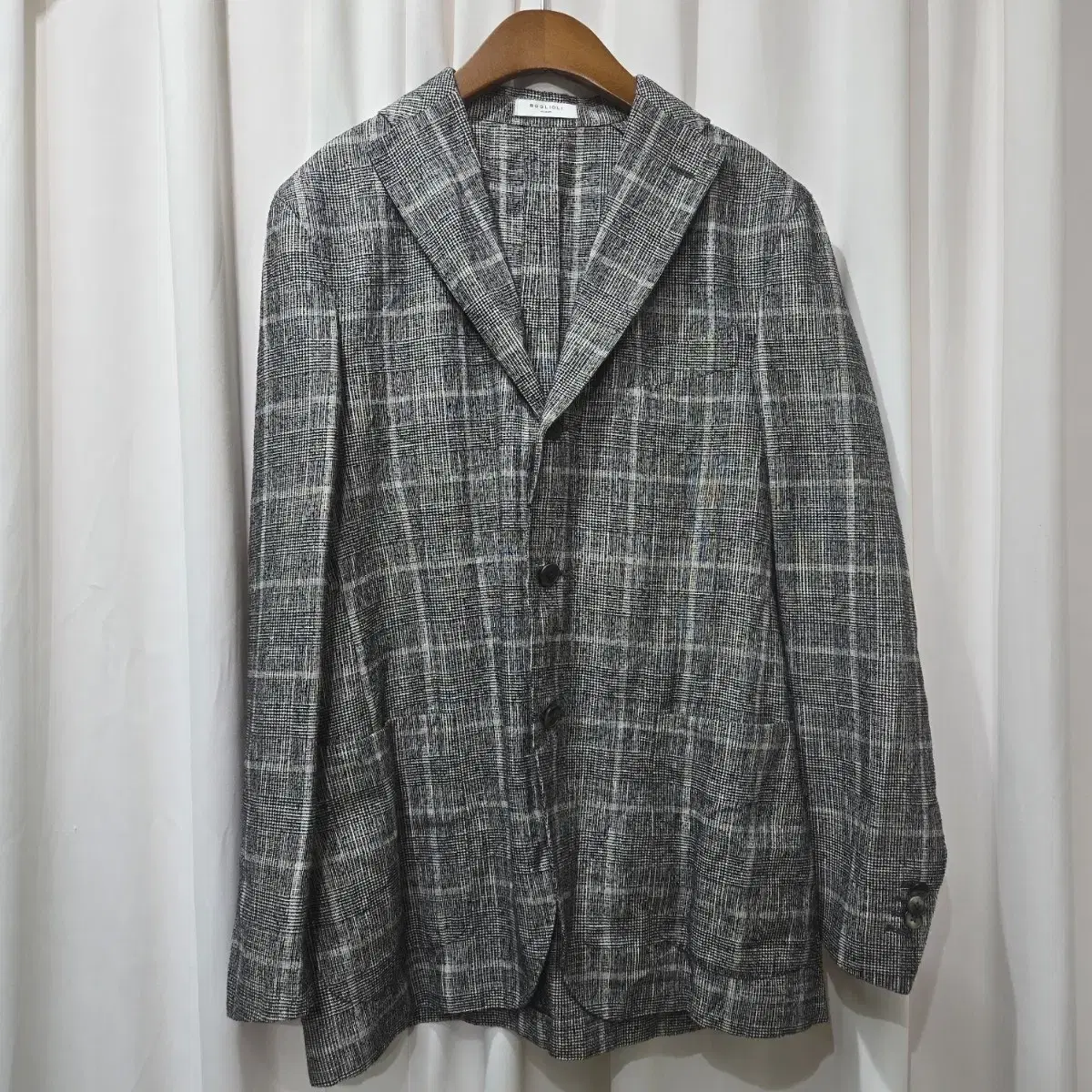 Boglioli Boglioli Check Three-button Blazer Jacket