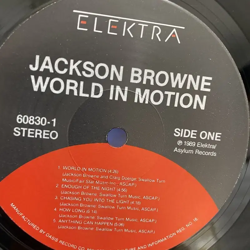 JACKSON BROWNE LP / AA3903