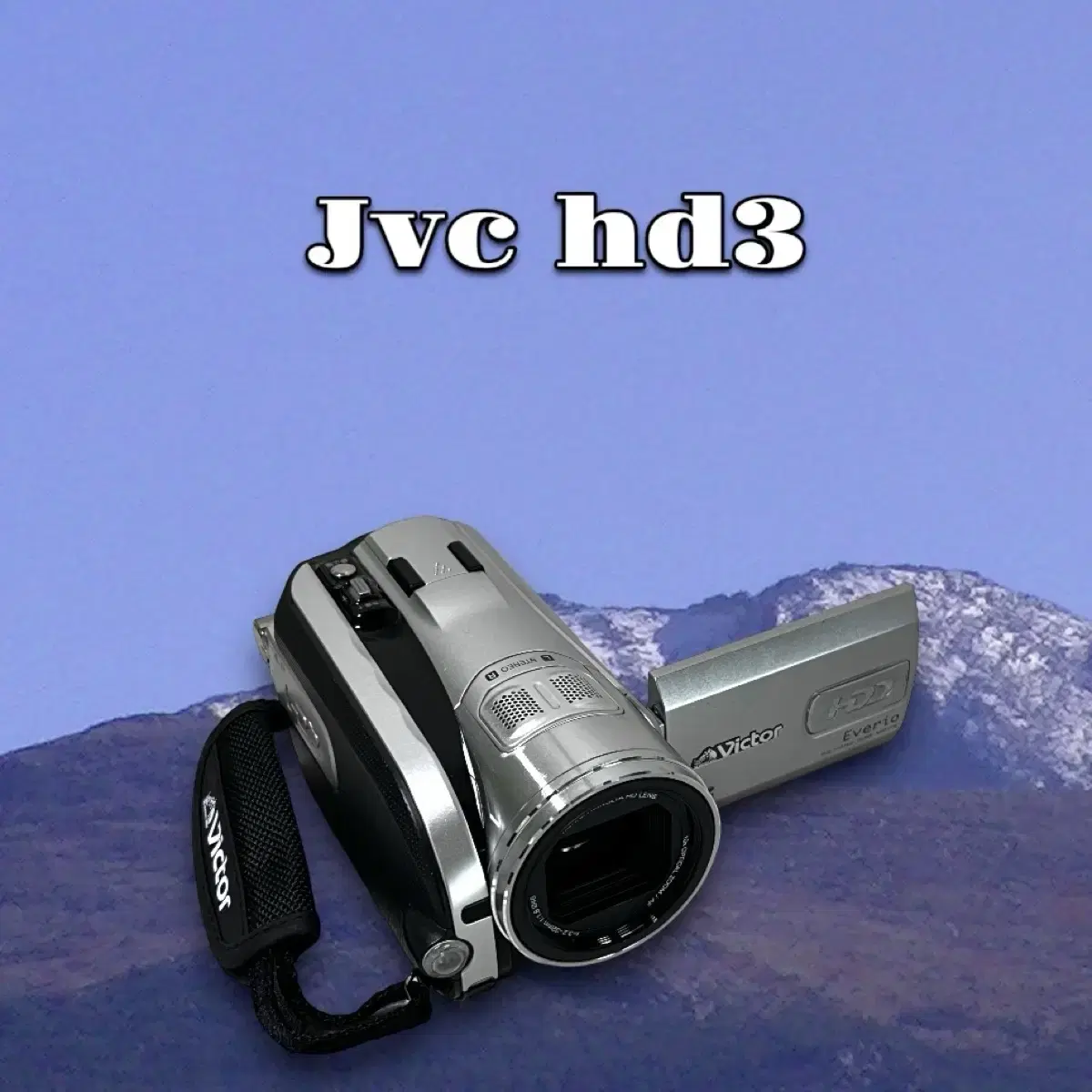 색감끝판/ Jvc hd3 빈티지 캠코더 카메라