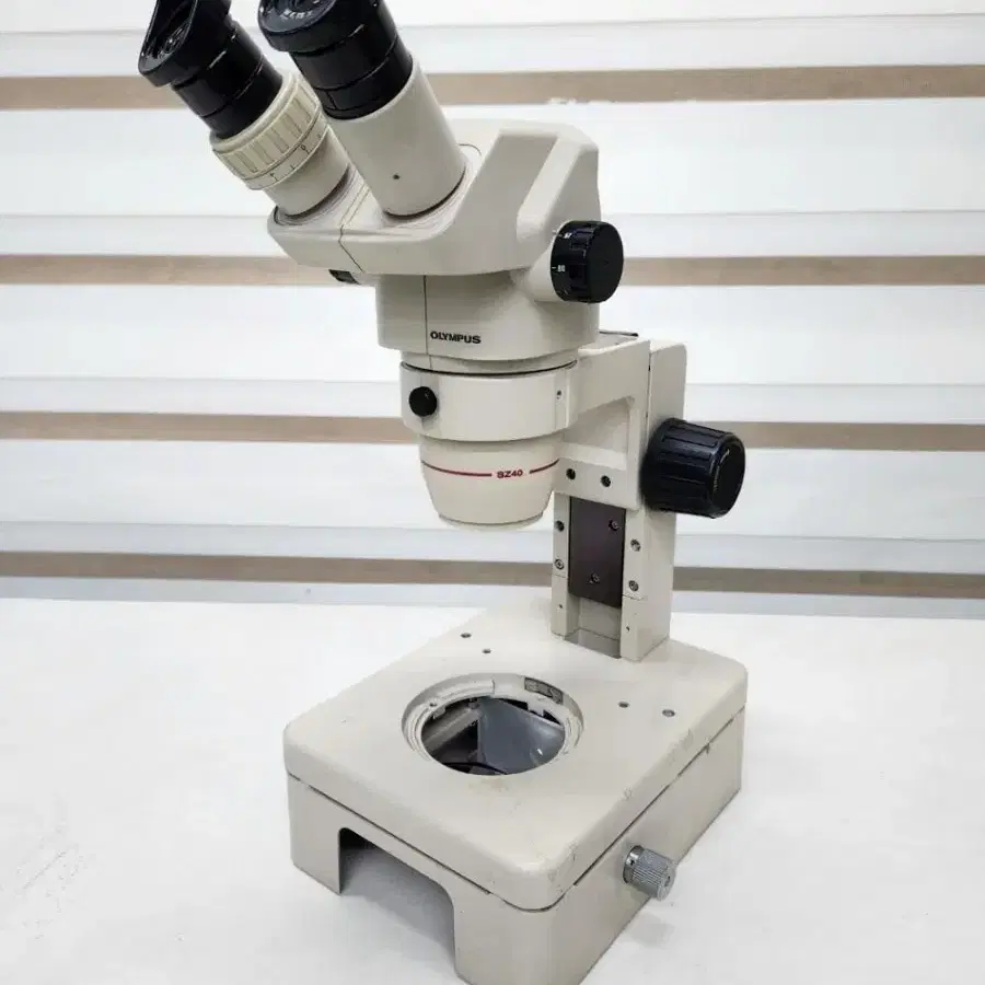 Olympus SZ40 Stereo Microscope 실체 현미경.