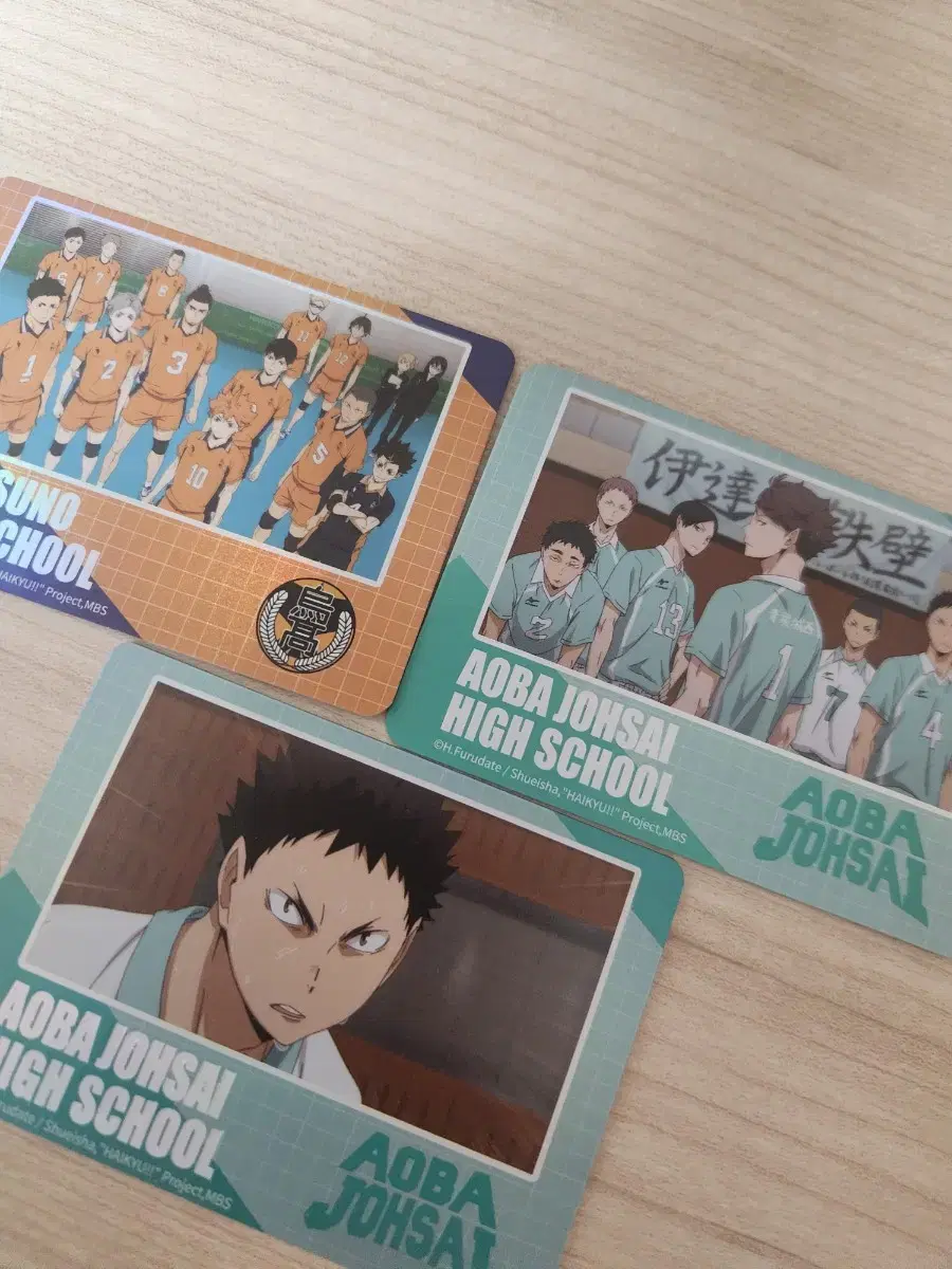 Haikyuu pop up Trading Hard Photo Card