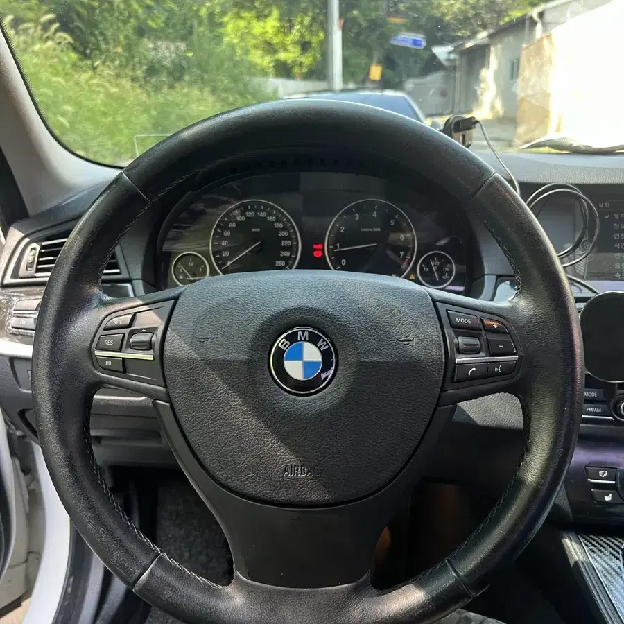 bmw F10 5시리즈 순정 핸들