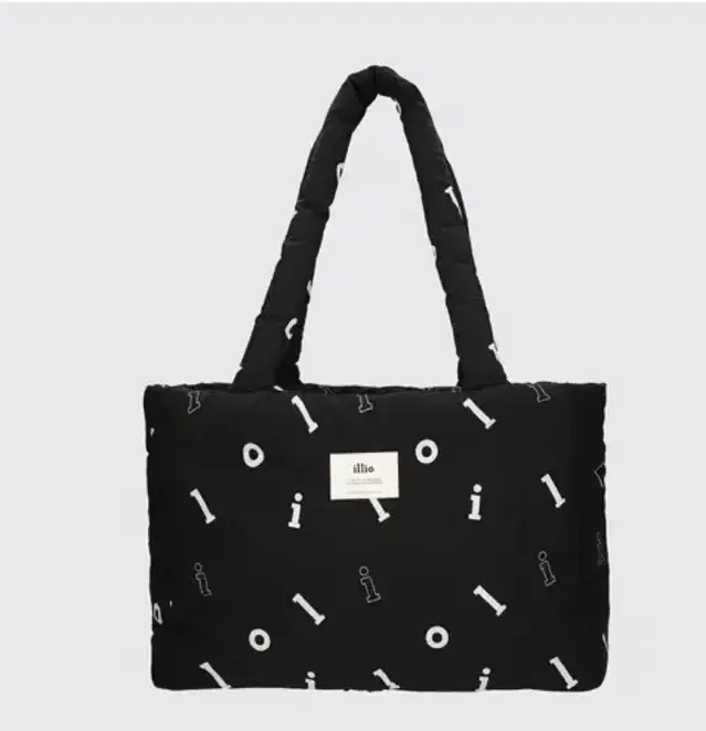 일리오 패딩 토트백 블랙 Clotty Bag(Padding totebag