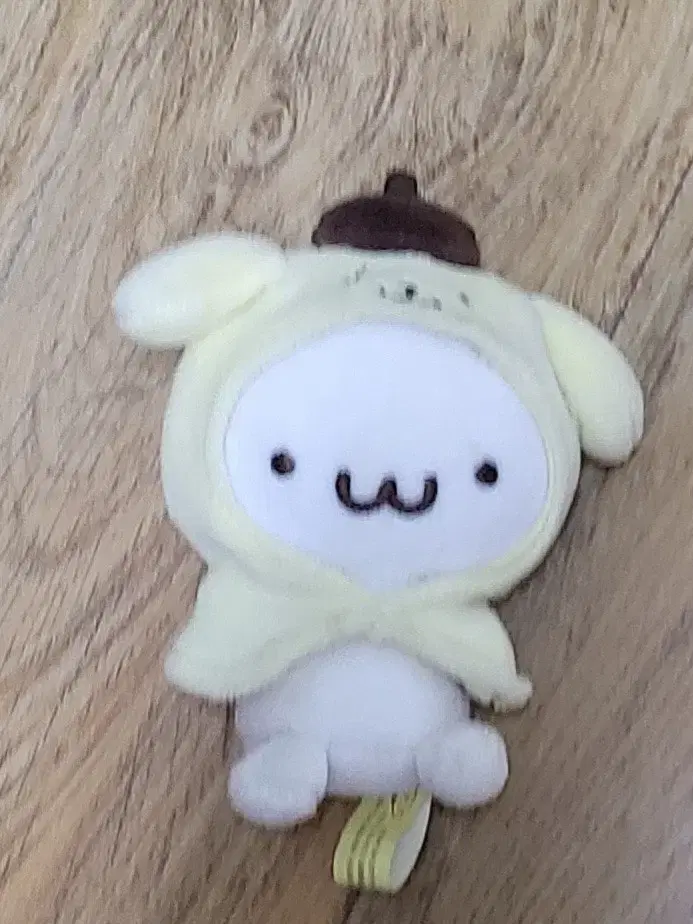 Enulable)Pompompurin hooded muffin with doll keyring classic