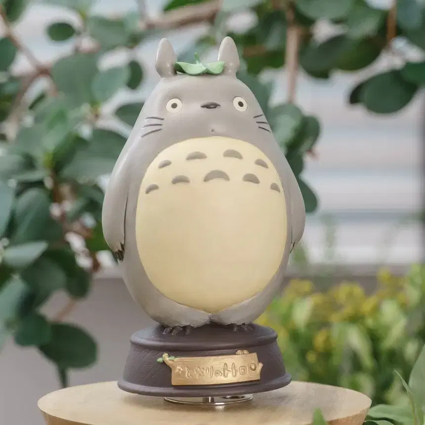 Ghibli Large Totoro Porcelain Music Box