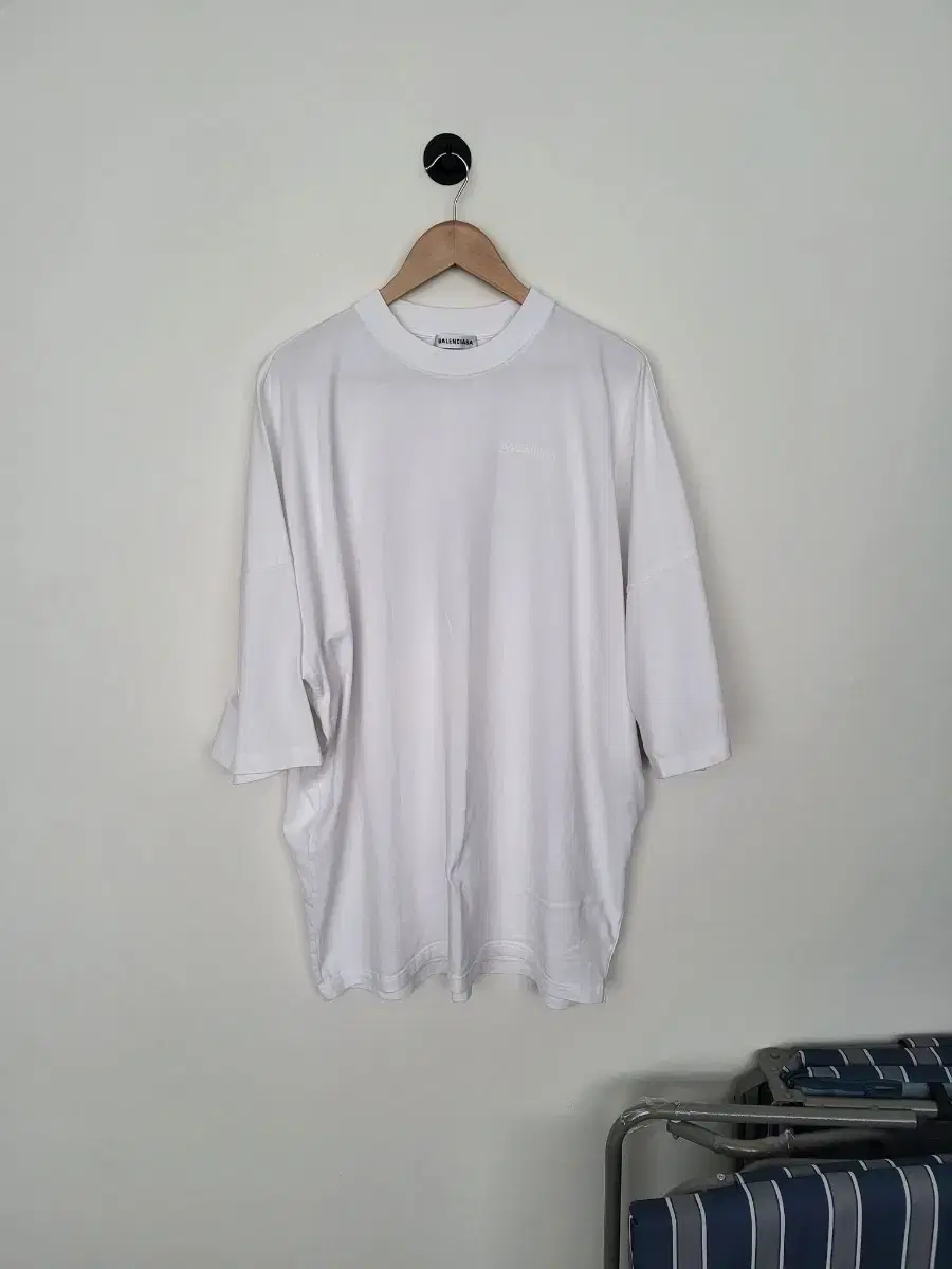 Balenciaga Big Size Boxy Fit Vahn Short Sleeve Tee Stonemonkletombe