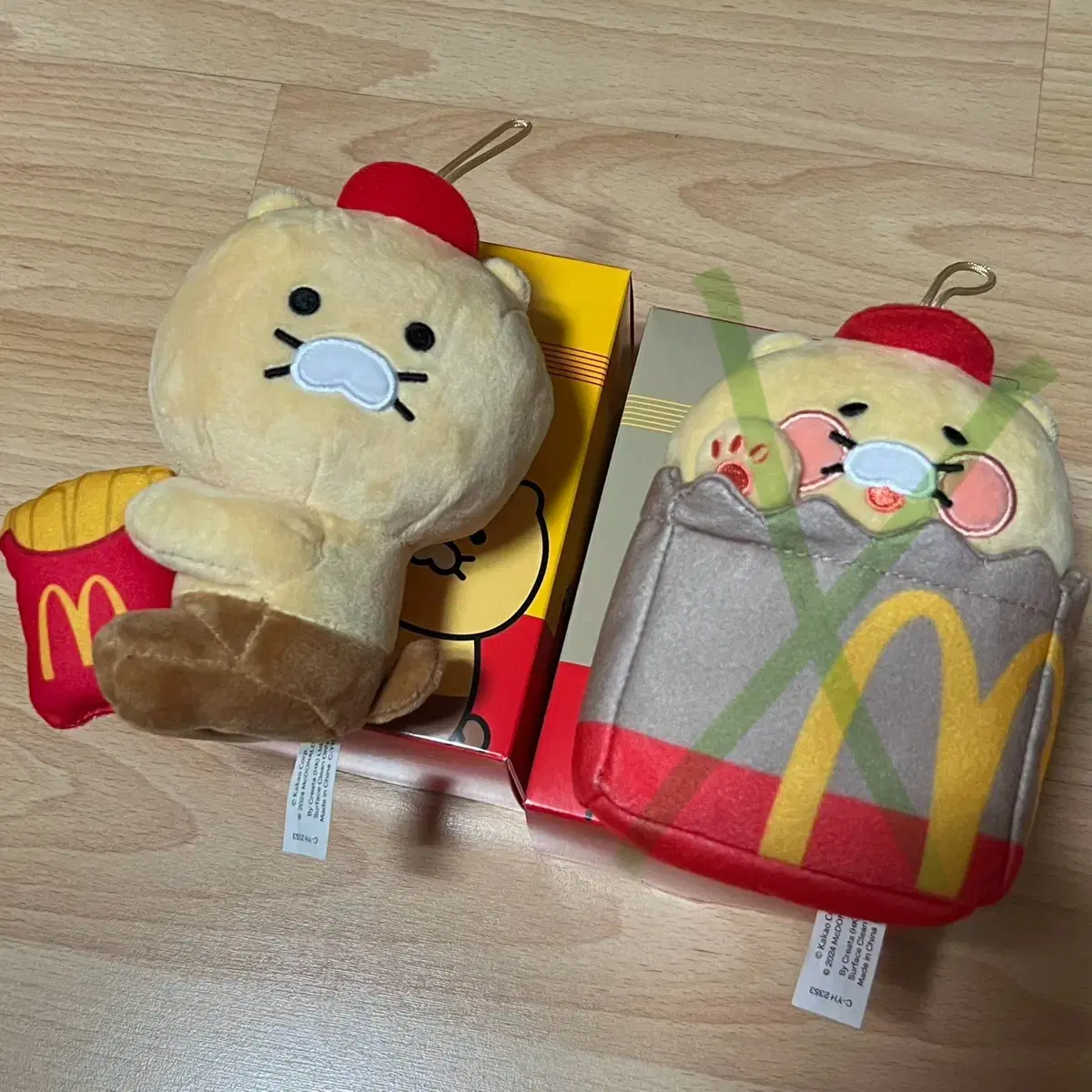 McDonald's McDonald's Spring meal doll French fries sell wts Kakao Friends