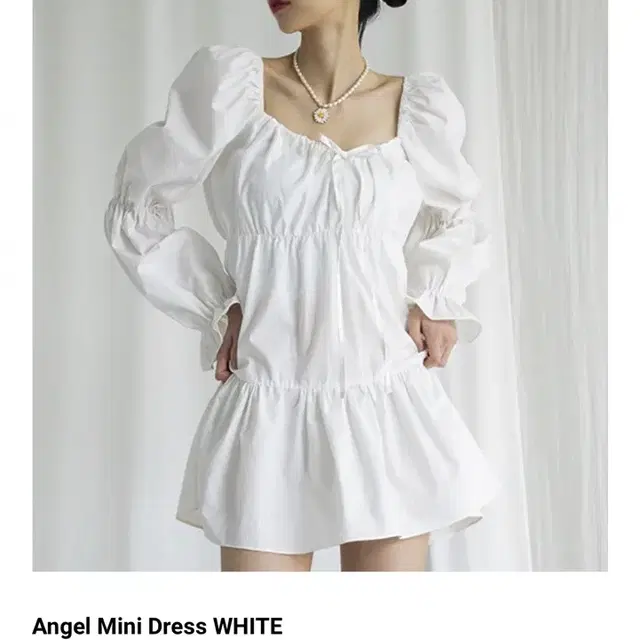 어반드레스 Angel Mini Dress WHITE 엔젤드레스