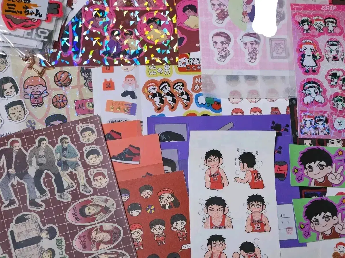 [ SLAM DUNK Beishan zuu unofficial goods stickers, acrylic keyrings lanbak ] sells