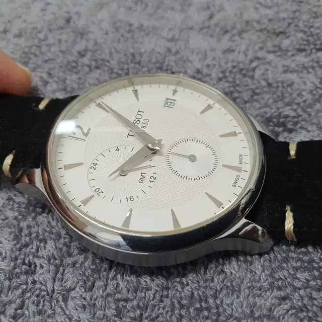 티쏘 Tissot 남성 손목 시계 GMT (교환가능)