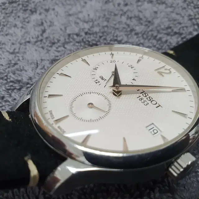 티쏘 Tissot 남성 손목 시계 GMT (교환가능)