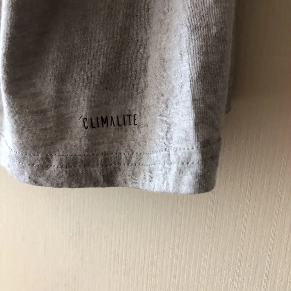 Vintage Adidas gray performance tee