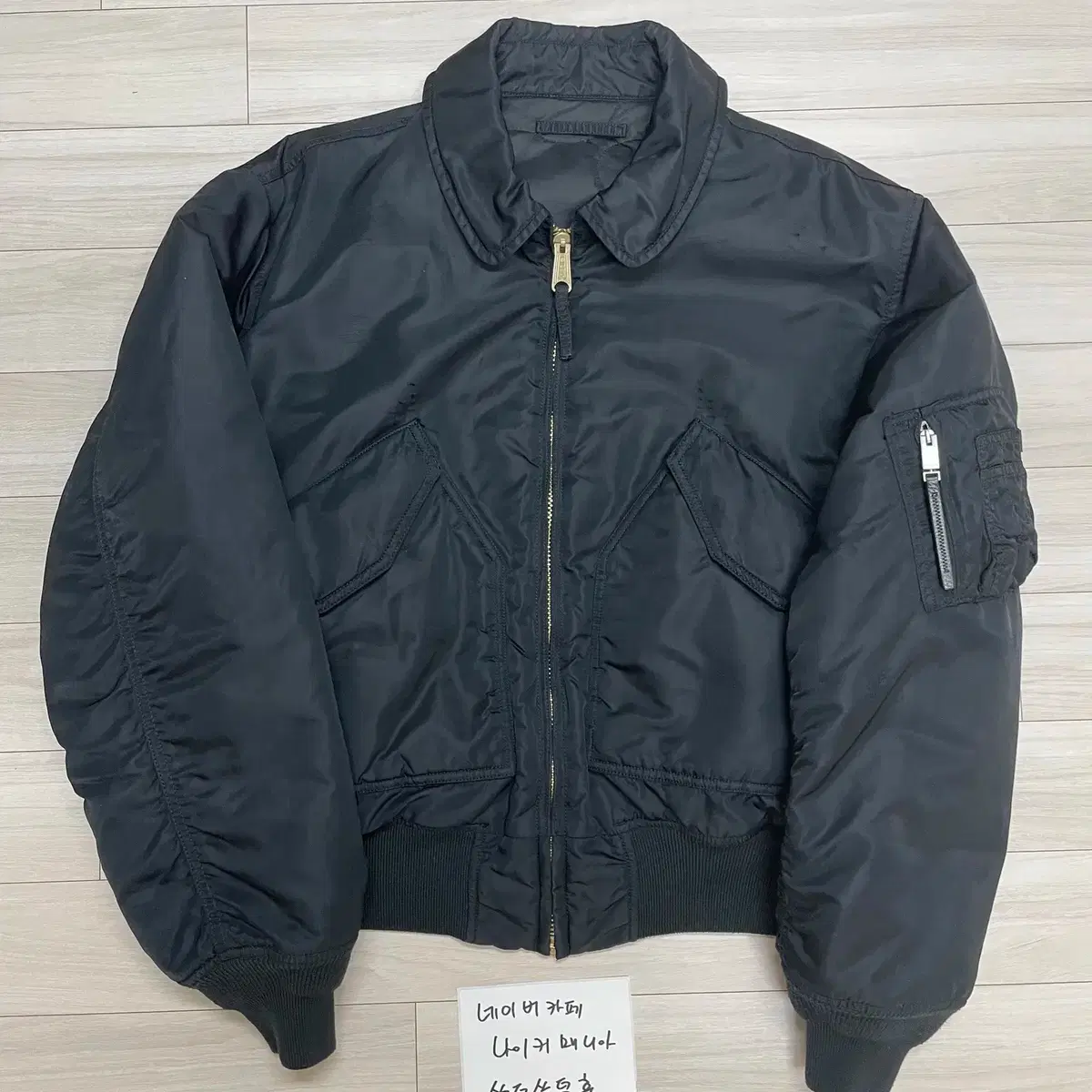 ALYX ALPHA MA-1 BOMBER JACKET ALYX Alpha MA-1 bomber jacket, navy