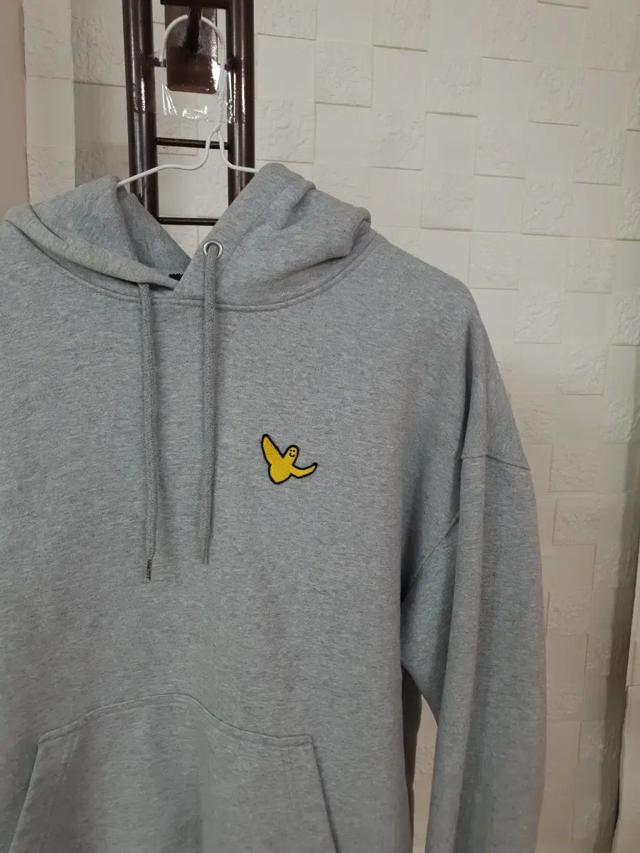 Mark Gonzalez Gray Hoodie with Waffle 90s