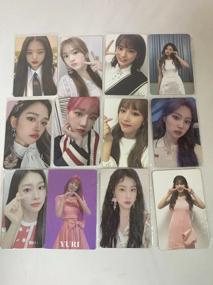 iz*one photocard jang wonyoung ahn yujin yuri ive