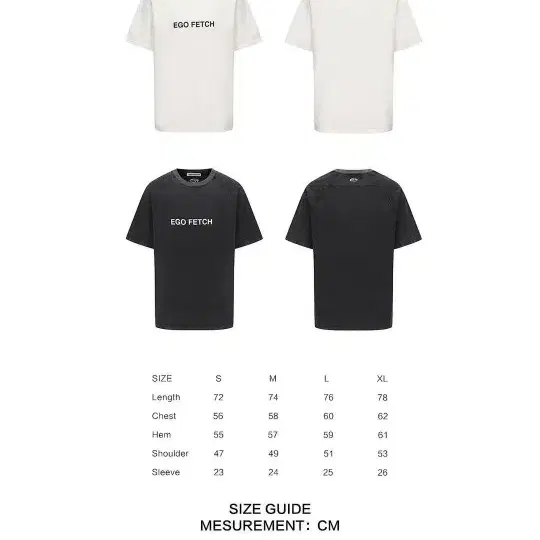 [XL] ego fetch Korea exclusive t-shirt