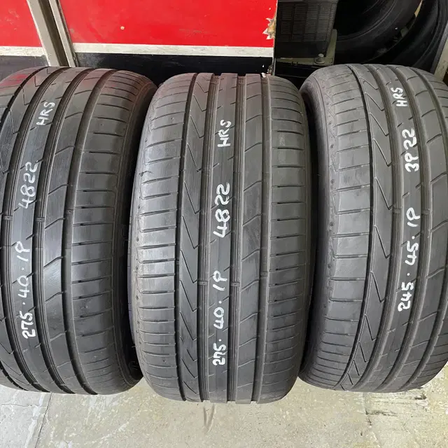 한국타이어 245/45R19, 275/40R19 S1 EVO2 HRS