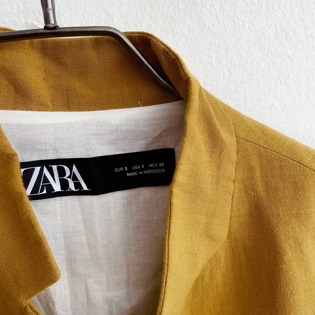 ZARA 린넨 롱자켓