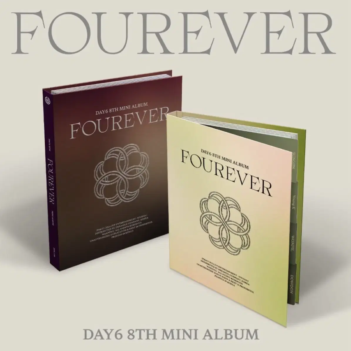 데이식스 (DAY6) Fourever 개봉 앨범 판매합니다!