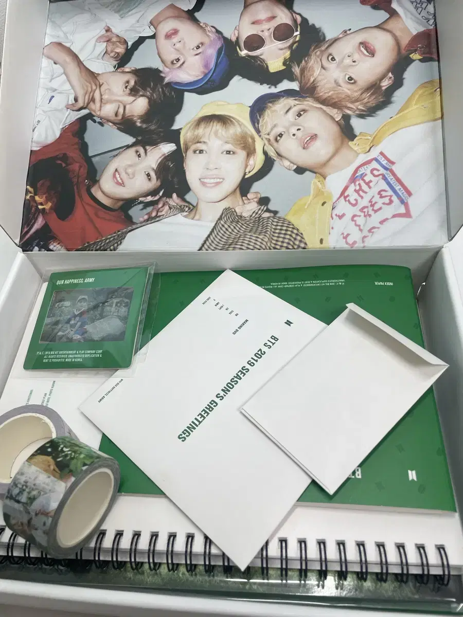 Bangtan seasons greetings season's greetings 2019 wts Bulk