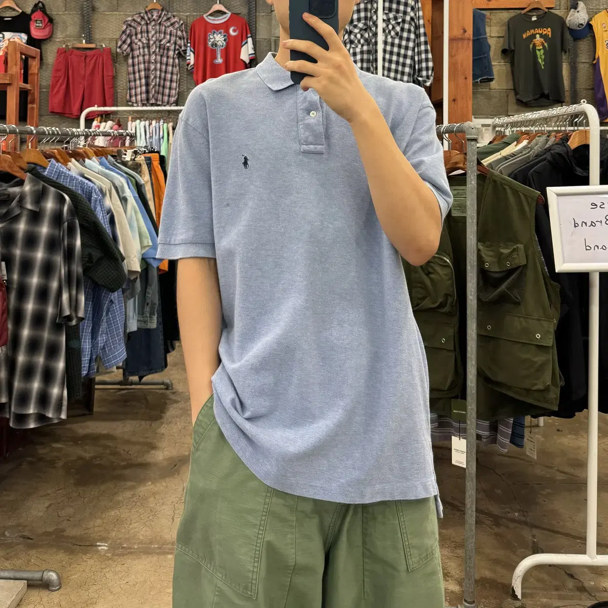 Vintage Polo Ralph Lauren PK Shirt (105) (kold_5814)