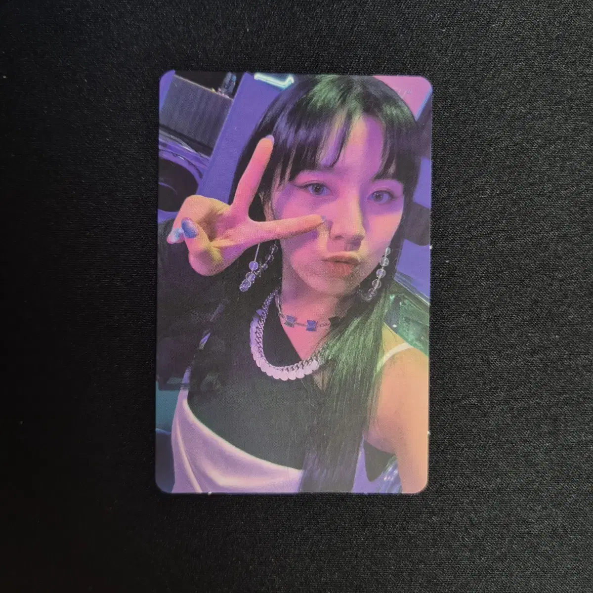 Woo!ah! lucy albumphotocard purple