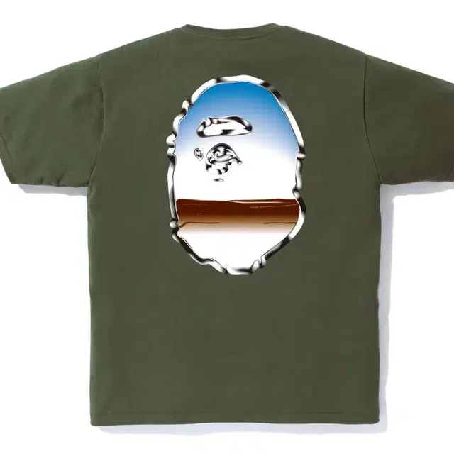 베이프 반팔 METAL BIG HEAD APE TEE