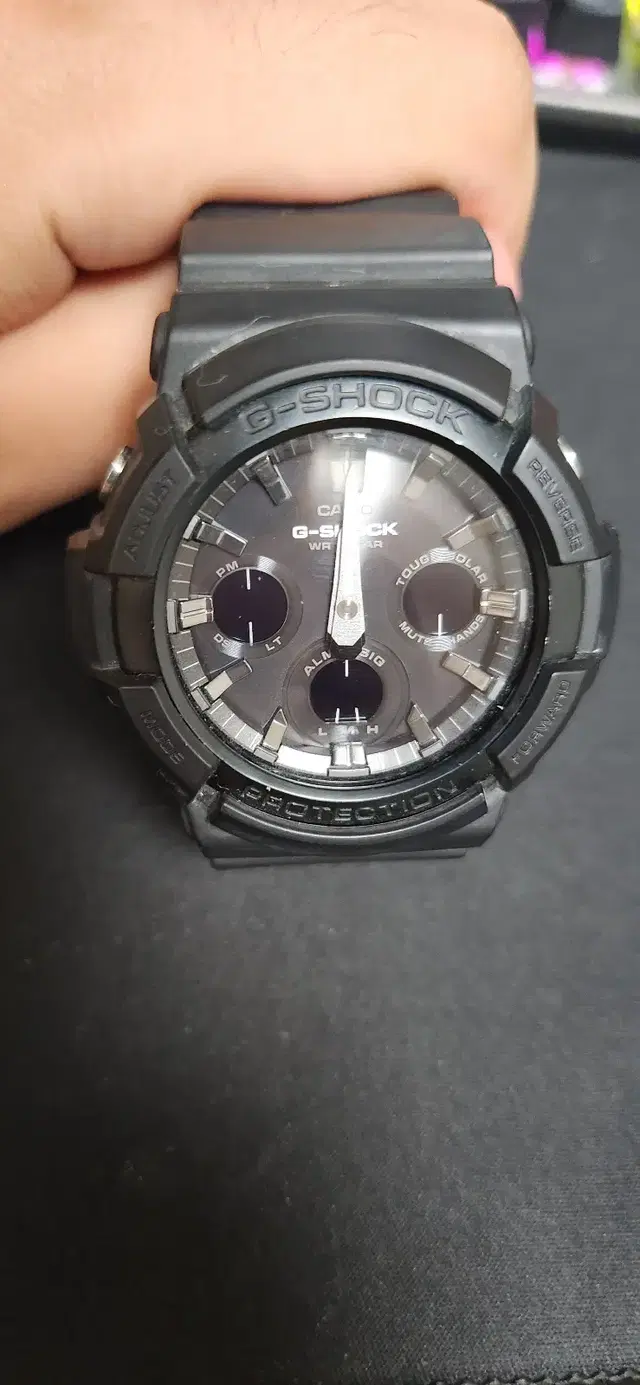 카시오 지샥(G-Shock) GAS-100B-1ADR 중고