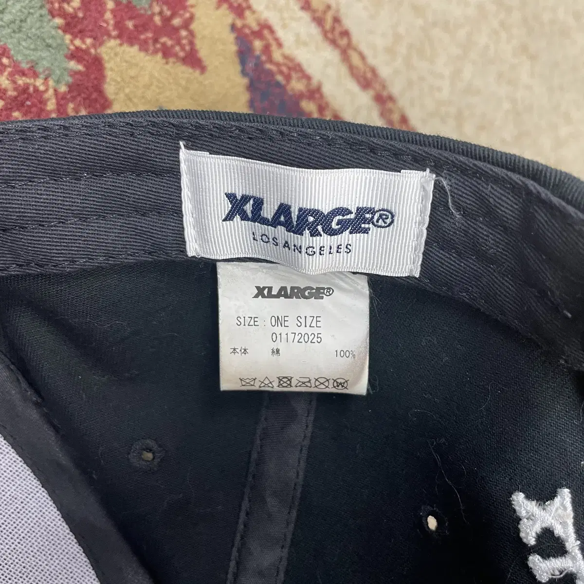 XLARGE JAPAN 볼캡 블랙