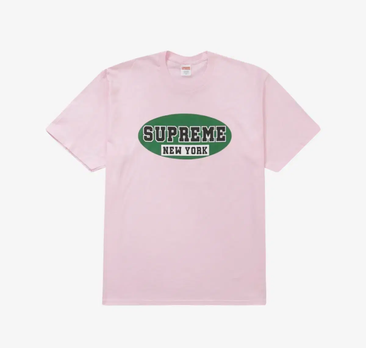 [M] Supreme New York Short Sleeve T-Shirt Pink